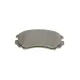 Колодки гальмівні передні BOSCH 0 986 424 815 для Hyundai Sonata/Elantra, Kia Sportage 131.6x60.1 мм