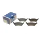 Колодки гальмівні задні BOSCH 0 986 424 816 для Chrysler Voyager IV, Dodge Caravan, Jeep Cherokee 2000-2008