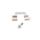 Колодки гальмівні передні BOSCH 0 986 424 829 для Seat Cordoba/Ibiza, VW Polo, Skoda Fabia 1999-2015