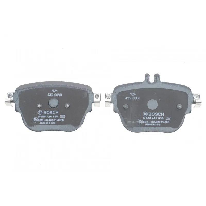 Колодки гальмівні задні BOSCH 0 986 424 859 для Mercedes-Benz E-Class W213/S213 2016-, 114.3x61.7 мм
