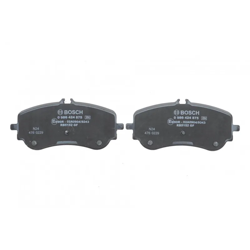 Колодки гальмівні задні BOSCH 0 986 424 875 для Volkswagen Crafter, Amarok, MAN TGE