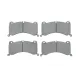 Колодки гальмівні передні BOSCH 0 986 424 943 для Audi E-Tron, Q8 E-Tron 2018-2023 205x101.2x17.6 мм