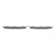 Колодки гальмівні передні BOSCH 0 986 424 943 для Audi E-Tron, Q8 E-Tron 2018-2023 205x101.2x17.6 мм