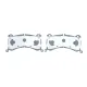 Колодки гальмівні передні BOSCH 0 986 424 943 для Audi E-Tron, Q8 E-Tron 2018-2023 205x101.2x17.6 мм