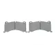 Колодки гальмівні передні BOSCH 0 986 424 943 для Audi E-Tron, Q8 E-Tron 2018-2023 205x101.2x17.6 мм