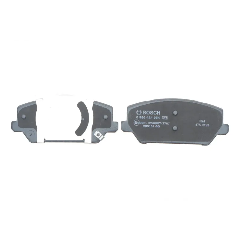 Колодки гальмівні передні BOSCH 0 986 424 954 для Hyundai i30, Kia Optima 140.6 мм