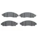 Колодки гальмівні передні BOSCH 0 986 424 973 для Nissan Leaf ZE1, NV200 2014-2024, 165.6x54 мм