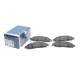 Колодки гальмівні передні BOSCH 0 986 424 973 для Nissan Leaf ZE1, NV200 2014-2024, 165.6x54 мм