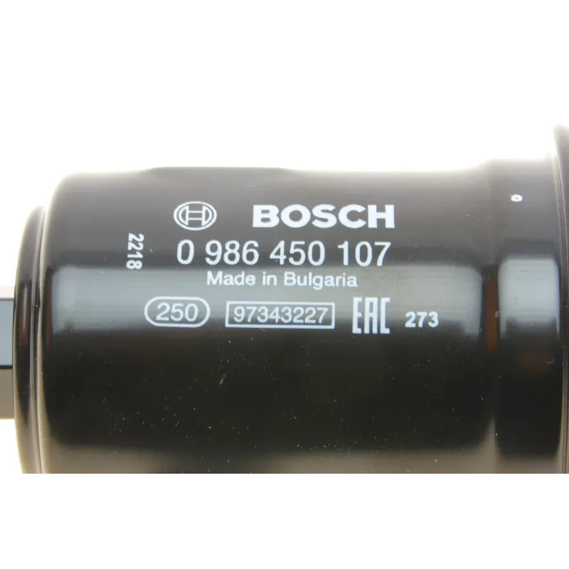 Фільтр паливний BOSCH 0 986 450 107 для Mitsubishi Galant, Toyota Corolla, Daihatsu Charade, 70x122 мм