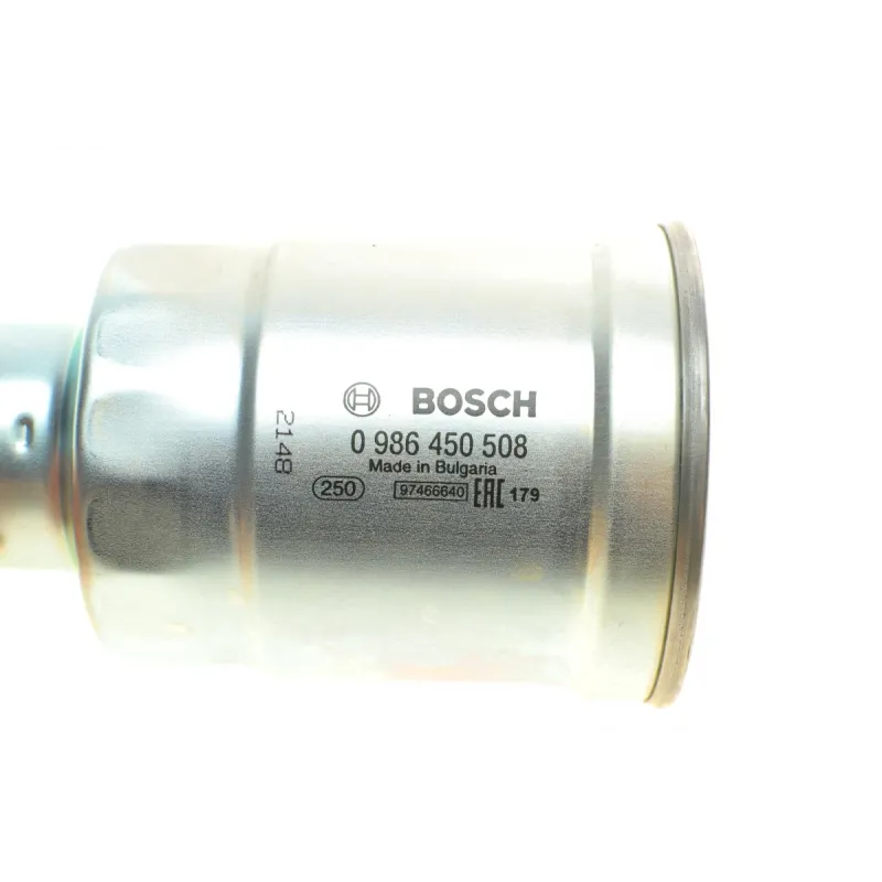 Фільтр паливний BOSCH 0 986 450 508 для Mitsubishi Lancer III, Hyundai H-1, 89.5x98x136 мм