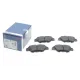 Колодки гальмівні задні BOSCH 0 986 460 006 для Mazda CX-5 (KE, GH) 2011- 112.2x42.8x15 мм