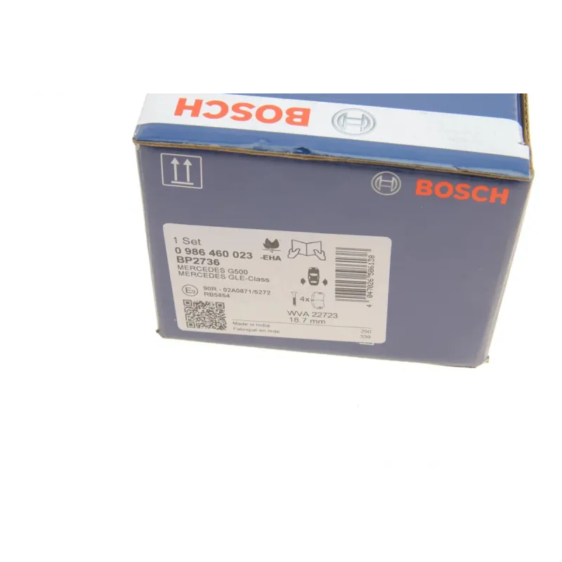 Колодки гальмівні задні BOSCH 0 986 460 023 для Mercedes-Benz G-Class W463, GLE V167, GLS X167