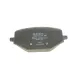 Колодки гальмівні задні BOSCH 0 986 460 023 для Mercedes-Benz G-Class W463, GLE V167, GLS X167