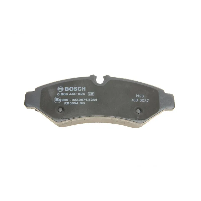 Колодки гальмівні задні BOSCH 0 986 460 026 для Mercedes-Benz Sprinter W907/W910 2018- 148.6x54.5x19.9 мм