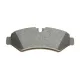 Колодки гальмівні задні BOSCH 0 986 460 026 для Mercedes-Benz Sprinter W907/W910 2018- 148.6x54.5x19.9 мм