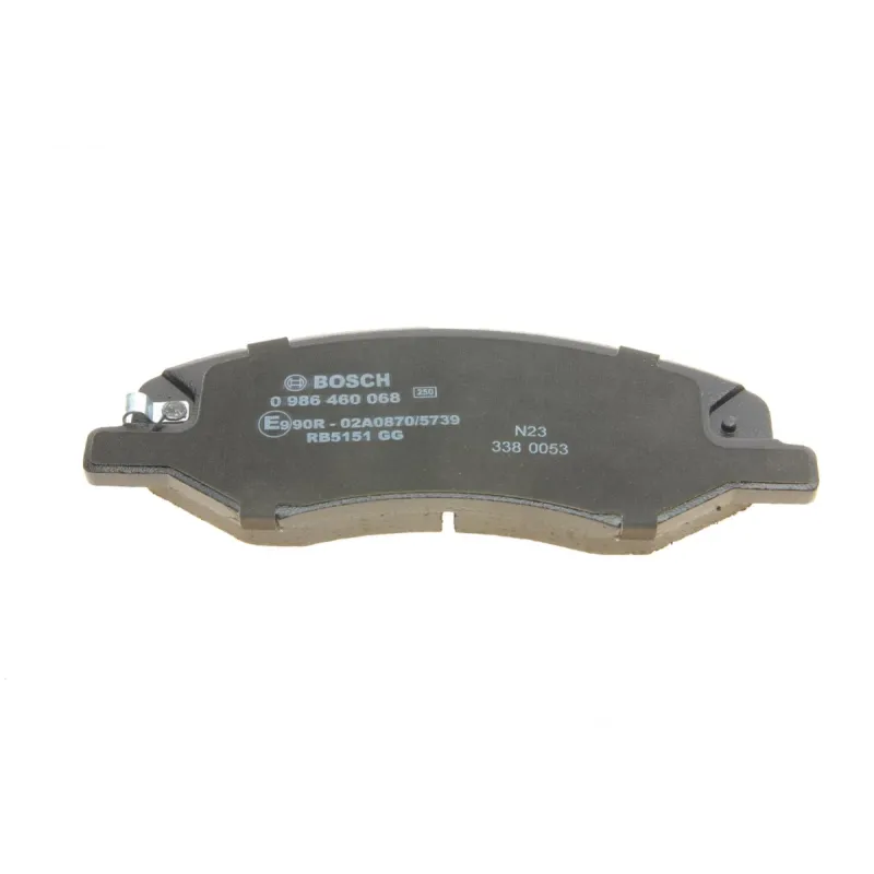 Колодки гальмівні передні BOSCH 0 986 460 068 для Hyundai i30 11-, Kia Cee'd 12-18, 171x58x17.5 мм
