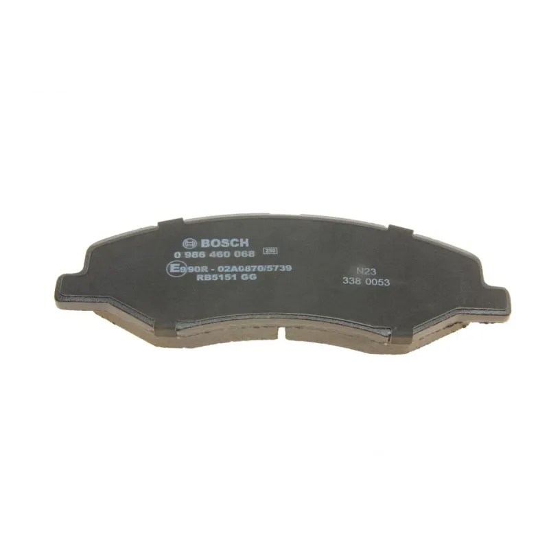 Колодки гальмівні передні BOSCH 0 986 460 068 для Hyundai i30 11-, Kia Cee'd 12-18, 171x58x17.5 мм