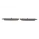 Колодки гальмівні задні BOSCH 0 986 460 080 для Mazda 323 BF/BG, Daihatsu Charade IV 1985-1995 101.6x42.5x12.5 мм
