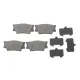 Колодки гальмівні задні BOSCH 0 986 460 119 для Toyota Camry, Lexus ES, 15.2 мм
