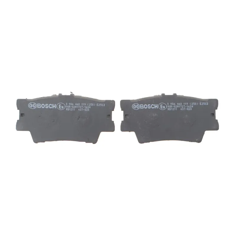 Колодки гальмівні задні BOSCH 0 986 460 119 для Toyota Camry, Lexus ES, 15.2 мм
