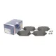 Колодки гальмівні передні BOSCH 0 986 460 128 для Mercedes-Benz C-Class W205/E-Class W213 144.1x60.1x19.4 мм