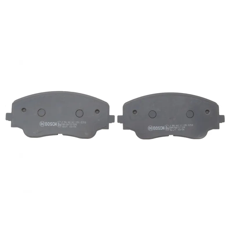 Колодки гальмівні передні BOSCH 0 986 460 162 для Audi A3, VW Golf VIII, Tiguan, Arteon (+датчик)