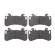 Колодки гальмівні передні BOSCH 0 986 460 252 для Mercedes-Benz EQE (V295) EQS (V297) 2021-, 168.1x96.5 мм