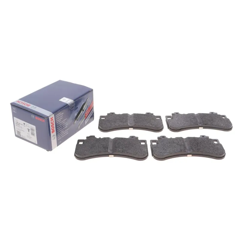 Колодки гальмівні передні BOSCH 0 986 460 252 для Mercedes-Benz EQE (V295) EQS (V297) 2021-, 168.1x96.5 мм