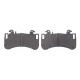 Колодки гальмівні передні BOSCH 0 986 460 252 для Mercedes-Benz EQE (V295) EQS (V297) 2021-, 168.1x96.5 мм