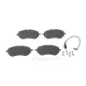 Колодки гальмівні передні BOSCH 0 986 460 281 для Audi Q4 E-Tron, VW ID.4, Skoda Enyaq 2020-