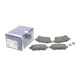 Колодки гальмівні задні BOSCH 0 986 460 284 для Renault Fluence, Megane III, Scenic III 2008- 106.3x45.5x15.9 мм