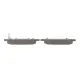 Колодки гальмівні задні BOSCH 0 986 460 284 для Renault Fluence, Megane III, Scenic III 2008- 106.3x45.5x15.9 мм