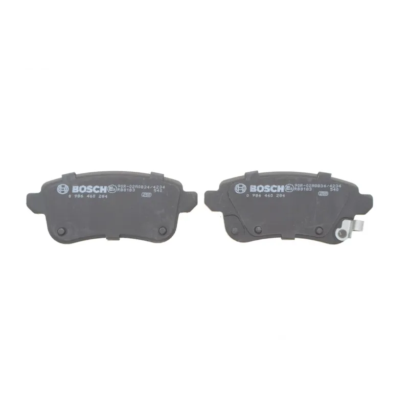 Колодки гальмівні задні BOSCH 0 986 460 284 для Renault Fluence, Megane III, Scenic III 2008- 106.3x45.5x15.9 мм
