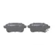 Колодки гальмівні задні BOSCH 0 986 460 284 для Renault Fluence, Megane III, Scenic III 2008- 106.3x45.5x15.9 мм