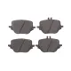 Колодки гальмівні задні BOSCH 0 986 460 293 для Mercedes-Benz C-Class W206, E-Class W214, S-Class W223 (2020-) 117.1x62/72x16.5 мм
