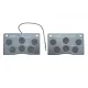 Колодки гальмівні передні BOSCH 0 986 460 932 для Renault Master, Jaguar XJ, 71 мм