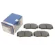 Колодки гальмівні передні BOSCH 0 986 460 961 для Volvo 740/760/780/940/960 1983-1998