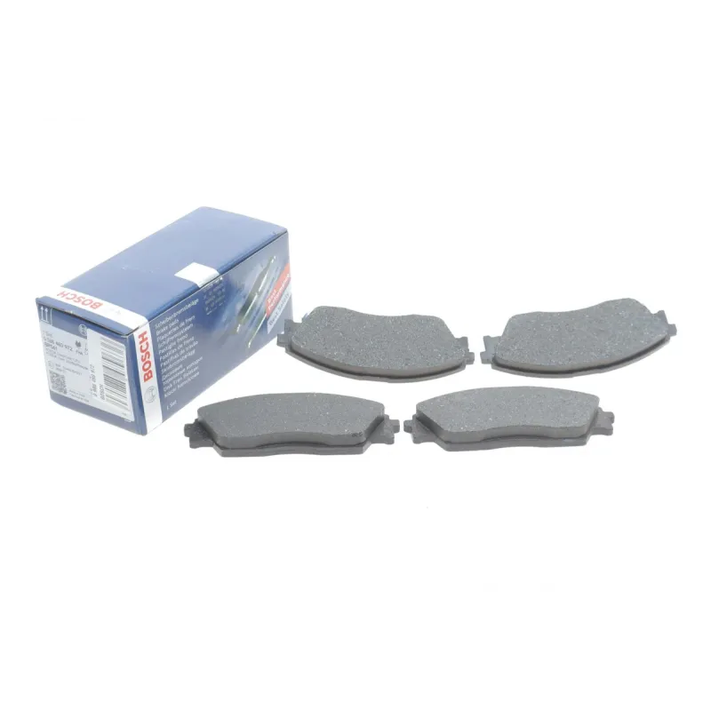 Колодки гальмівні передні BOSCH 0 986 460 972 для Honda Civic, CRX 1987-1995, 124x49.1x15 мм