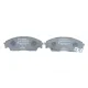 Колодки гальмівні передні BOSCH 0 986 460 972 для Honda Civic, CRX 1987-1995, 124x49.1x15 мм