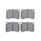 Колодки гальмівні передні BOSCH 0 986 460 974 для Mazda 323 ASTINA IV (BG) 1989-1994, 70.4x91.7x14.4 мм