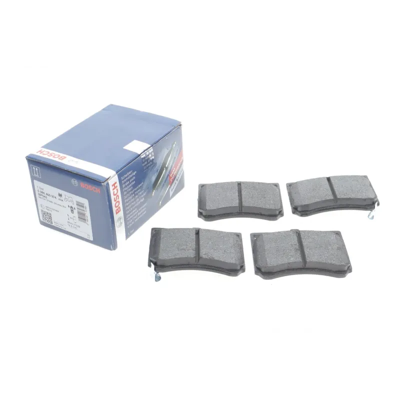 Колодки гальмівні передні BOSCH 0 986 460 974 для Mazda 323 ASTINA IV (BG) 1989-1994, 70.4x91.7x14.4 мм
