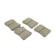 Колодки гальмівні передні BOSCH 0 986 460 976 для Mercedes-Benz S-Class W140/CL C140 1991-1999, 84.7x99.5x18.3 мм