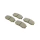 Комплект передніх гальмівних колодок BOSCH 0 986 460 980 для Daihatsu Terios, Mitsubishi Lancer 1.3-2.0D 1989-