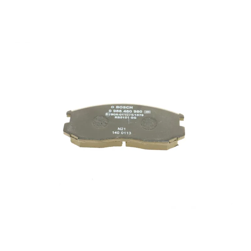 Комплект передніх гальмівних колодок BOSCH 0 986 460 980 для Daihatsu Terios, Mitsubishi Lancer 1.3-2.0D 1989-