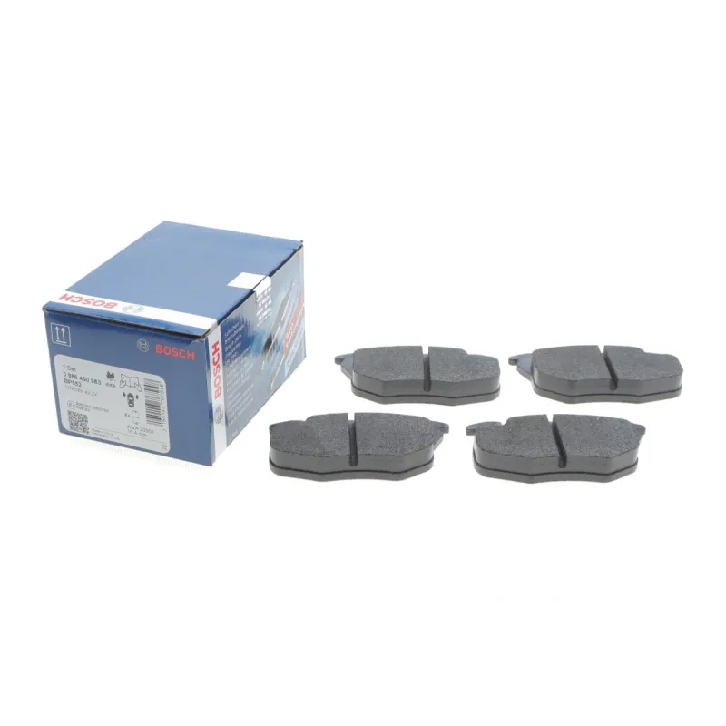 Колодки гальмівні передні BOSCH 0 986 460 983 для Peugeot 306, Citroen AX/ZX 105x54x16.4 мм