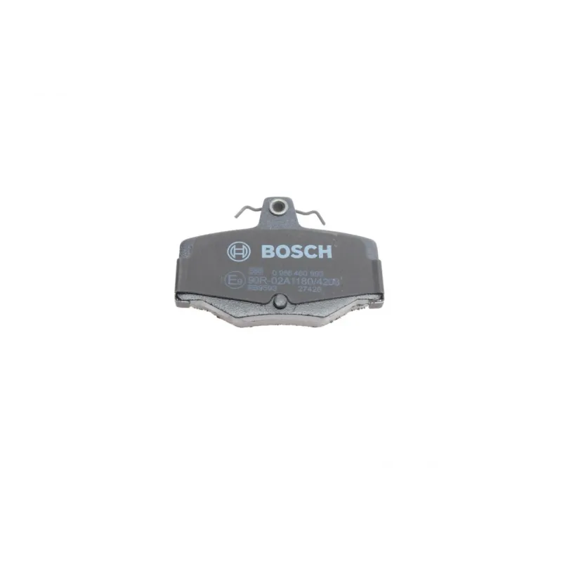 Колодки гальмівні задні BOSCH 0 986 460 993 для Nissan Almera N16, Primera P10/P11, 83.4x56.9 мм