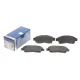 Колодки гальмівні передні BOSCH 0 986 461 123 для Toyota Camry, Corolla, RAV4 1987-2002, 133.2x53 мм