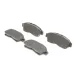 Колодки гальмівні передні BOSCH 0 986 461 123 для Toyota Camry, Corolla, RAV4 1987-2002, 133.2x53 мм