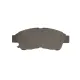 Колодки гальмівні передні BOSCH 0 986 461 123 для Toyota Camry, Corolla, RAV4 1987-2002, 133.2x53 мм
