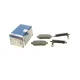 Колодки гальмівні задні BOSCH 0 986 461 131 для Honda Civic V/VI, CRX II, Prelude III 89,2x35x12,8 мм